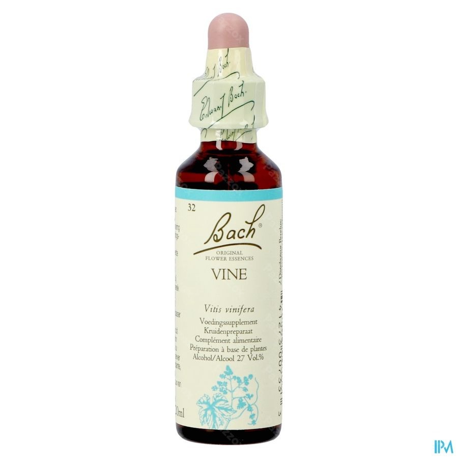 Bach Flower Remedie 32 Vine 20ml