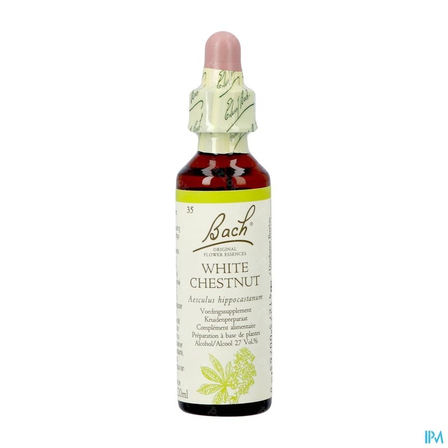 Bach Flower Remedie 35 White Chestnut 20ml