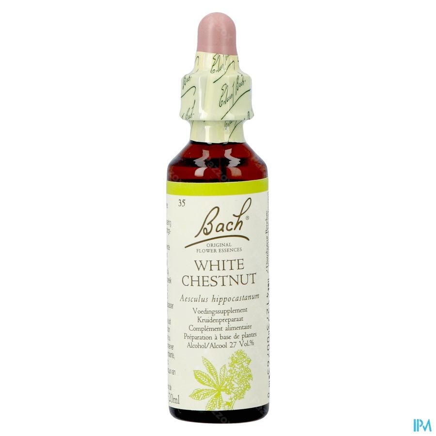 Bach Flower Remedie 35 White Chestnut 20ml