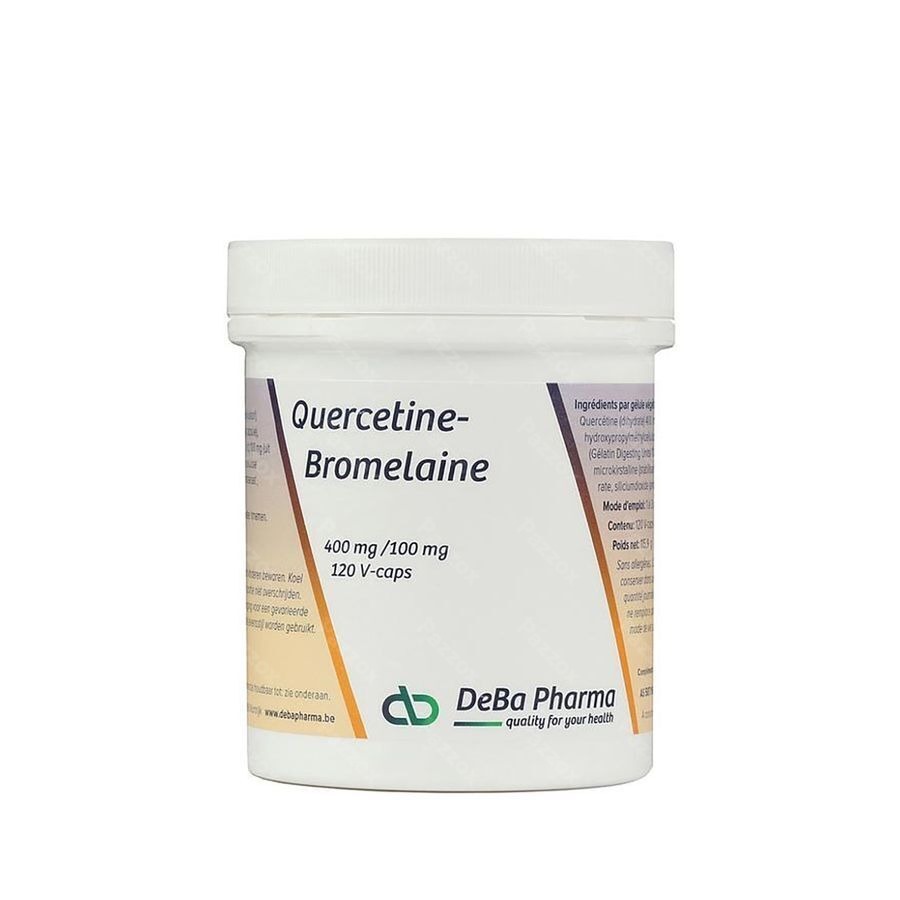 Quercetine Bromelaine Caps 120 Deba