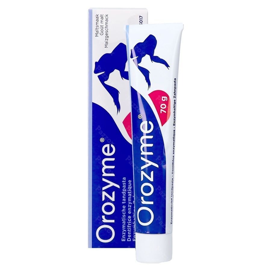 Orozyme Canine Tandp Enzymatisch Hond Tube 70g
