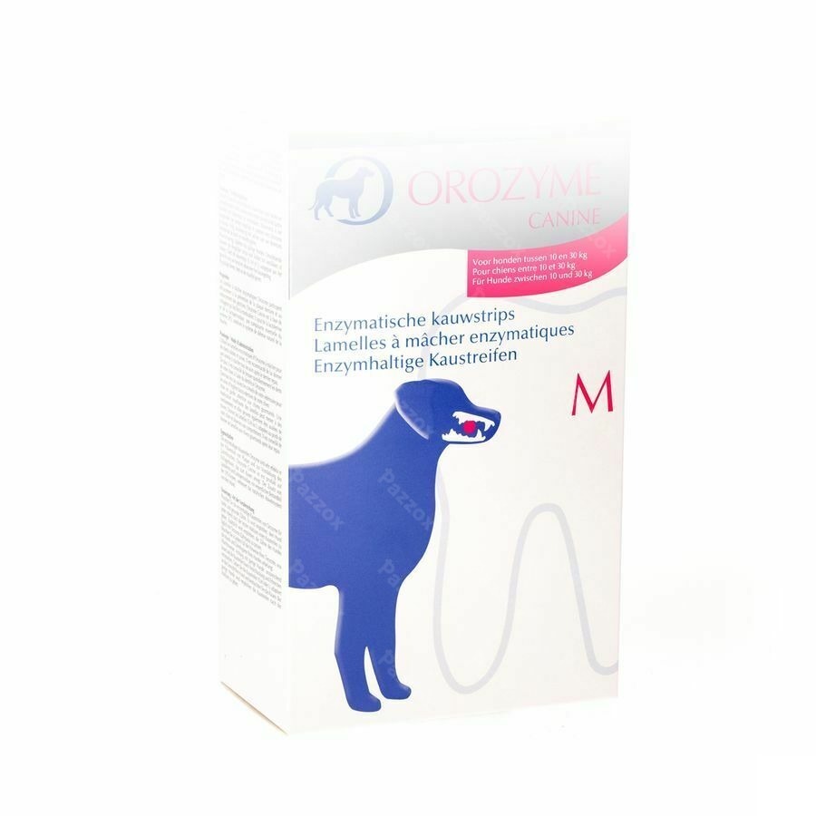 Orozyme Canine M Kauwstrip Enzym.hond 10-30kg 141g