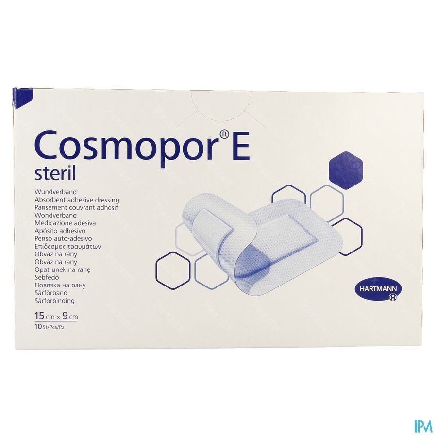 Cosmopor E Latexfree 15x9cm 10 P/s