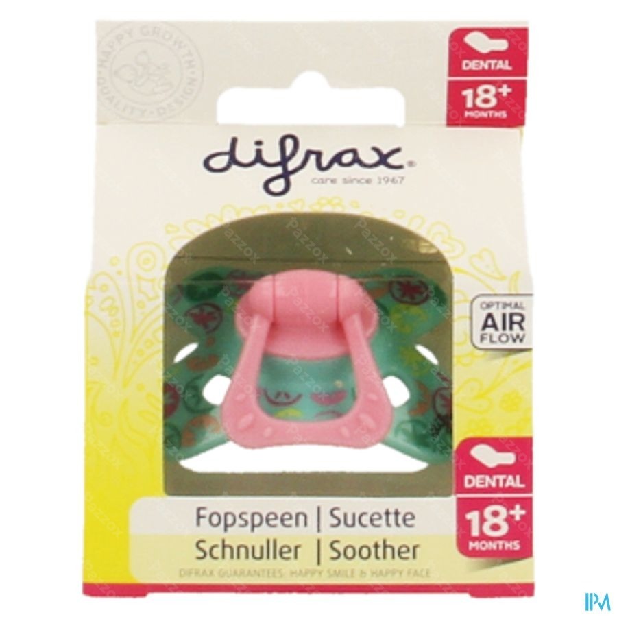 Difrax Fopspeen Dental Extra Sterk +18m