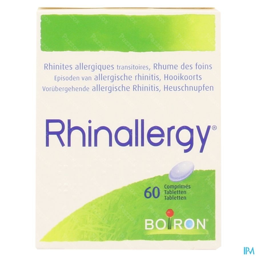Boiron Rhinallergy Zuigtabletten 60 Stuks