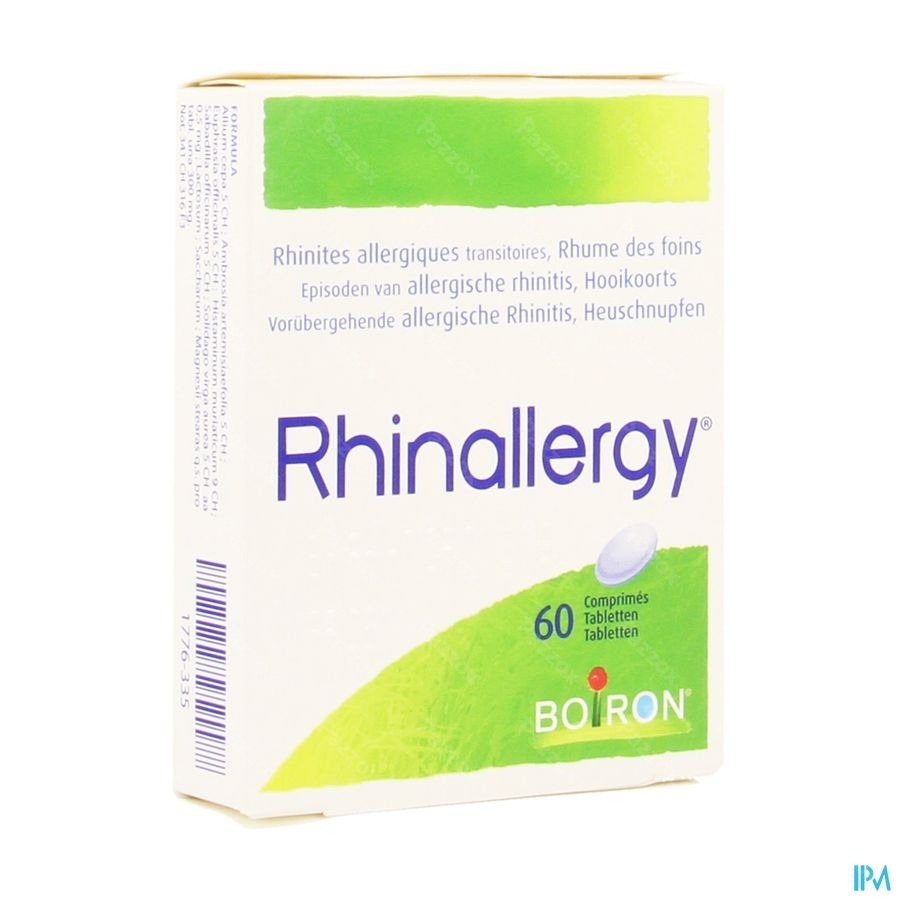 Boiron Rhinallergy Zuigtabletten 60 Stuks