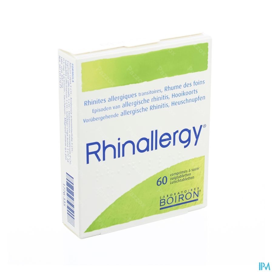Boiron Rhinallergy Zuigtabletten 60 Stuks