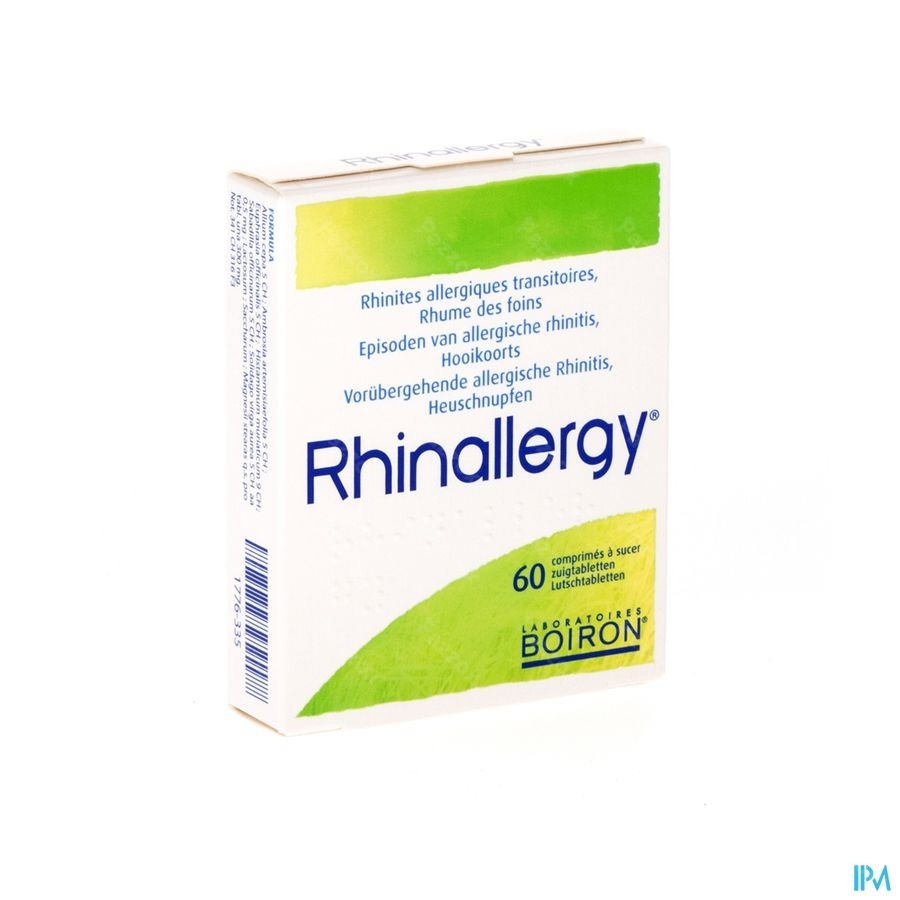 Boiron Rhinallergy Zuigtabletten 60 Stuks