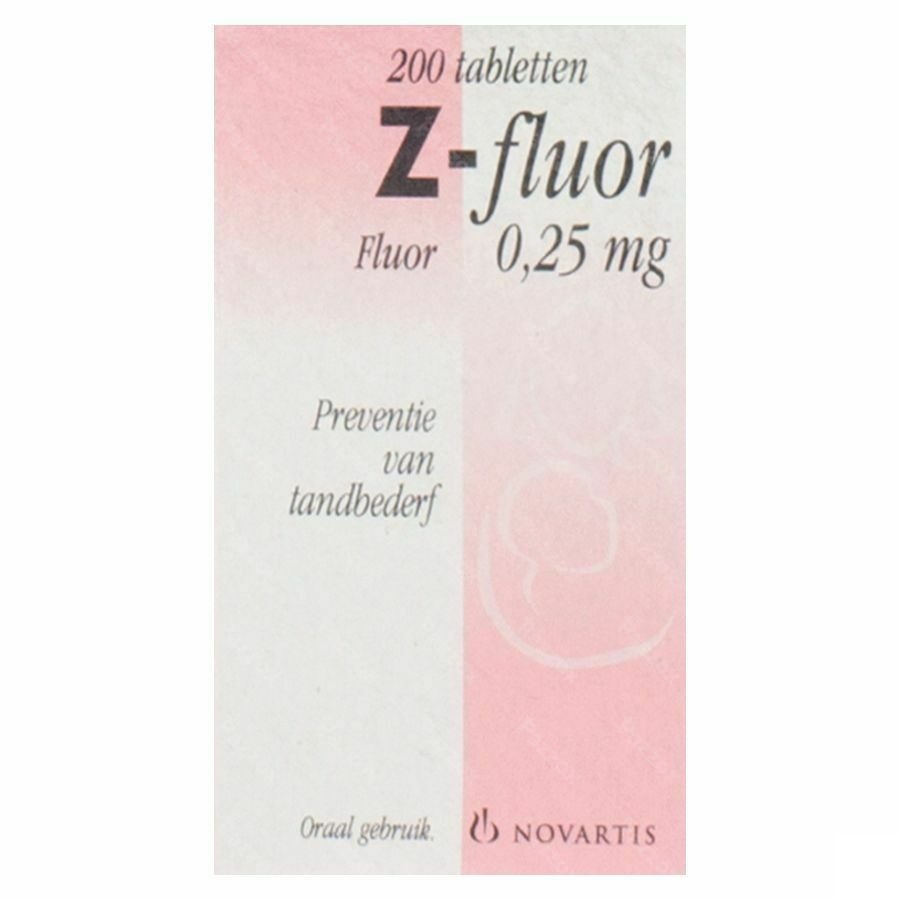 Z Fluor Tabl 200 X 0,25mg