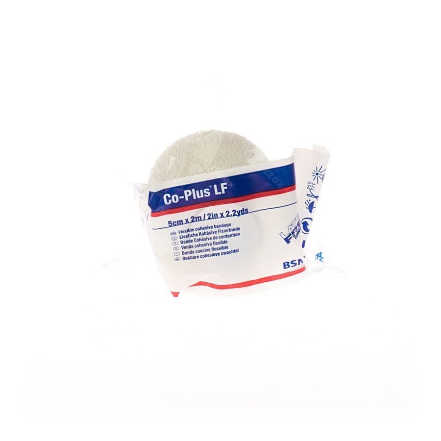 Coplus Bande Coh.z/latex 5,0cmx2,0m Wit 7210029