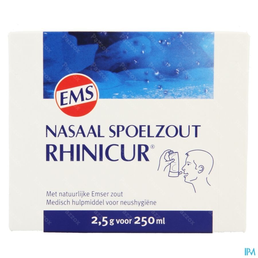 Rhinicur Nasaal Spoelzout Zakje 20x2,5g