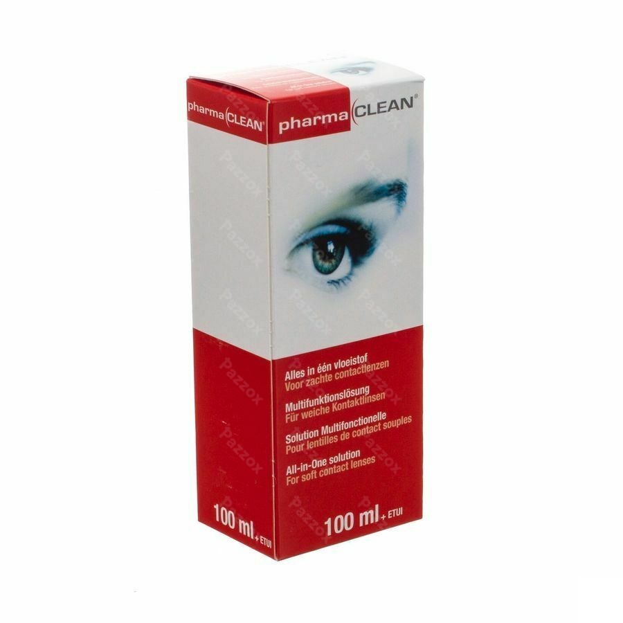 Pharmaclean Reisetui Lensreiniger+lenshouder 100ml