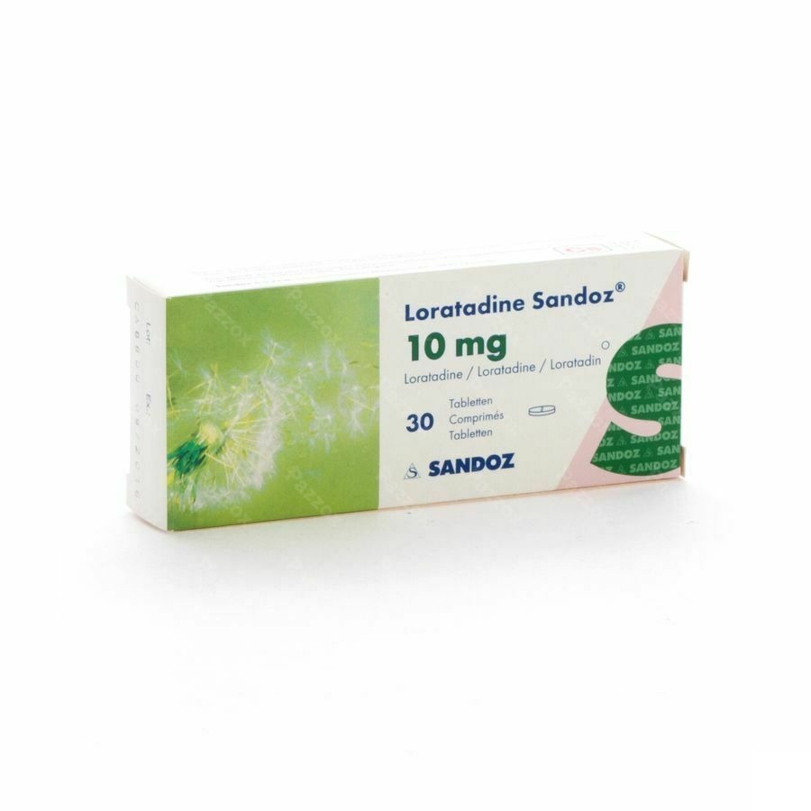Loratadine Sandoz 10mg 30 Tabletten