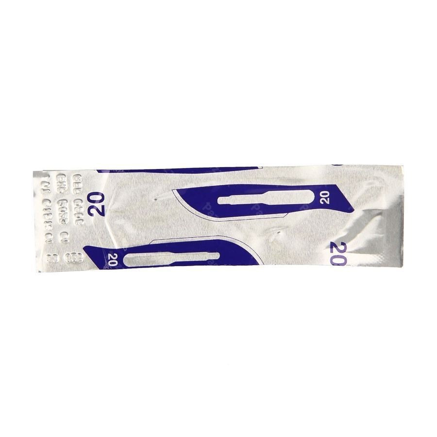 Scalpel S.m Mesje Steriel N20 1 Wm