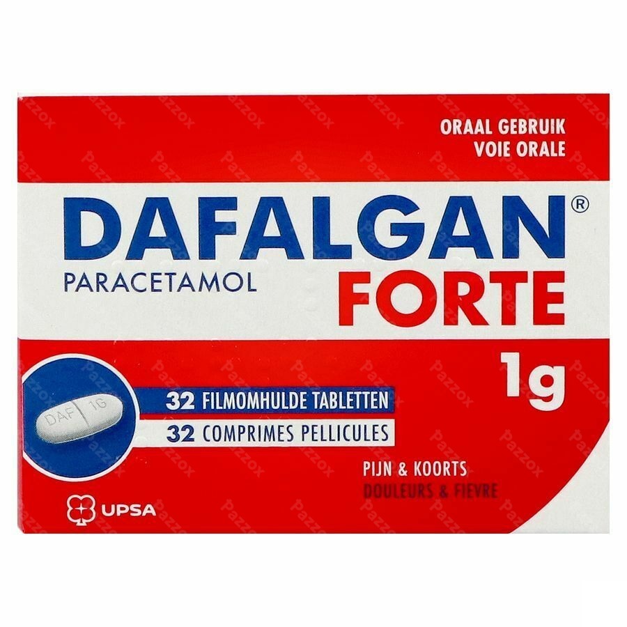 Dafalgan Forte 1g 32 Tabletten