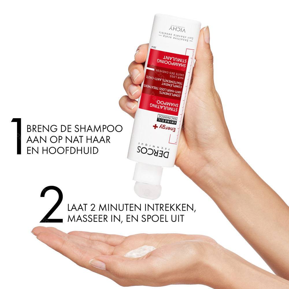 Vichy Dercos Stimulerende Shampoo Energie En Kracht 200ml