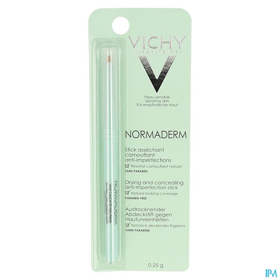 Vichy Normaderm Stick Tegen Onzuiverheden 0,28g