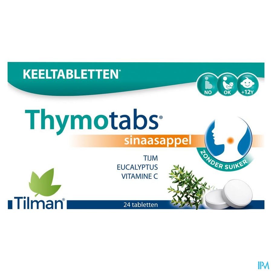 Thymo Tabs Sinaas Zuigtabl 24