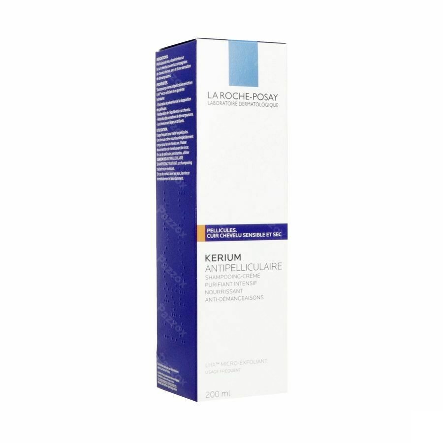 La Roche-Posay Kerium Anti Roos Shampoo-Crème Jeukende Hoofdhuid 200ml