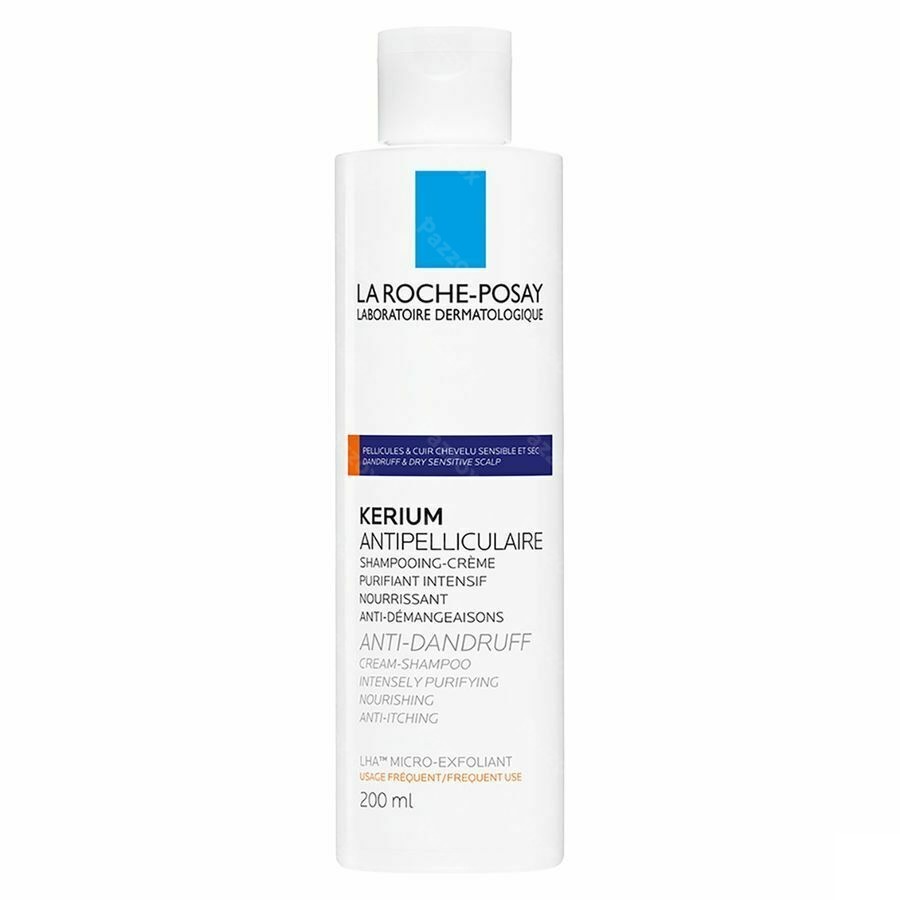 La Roche-Posay Kerium Anti Roos Shampoo-Crème Jeukende Hoofdhuid 200ml