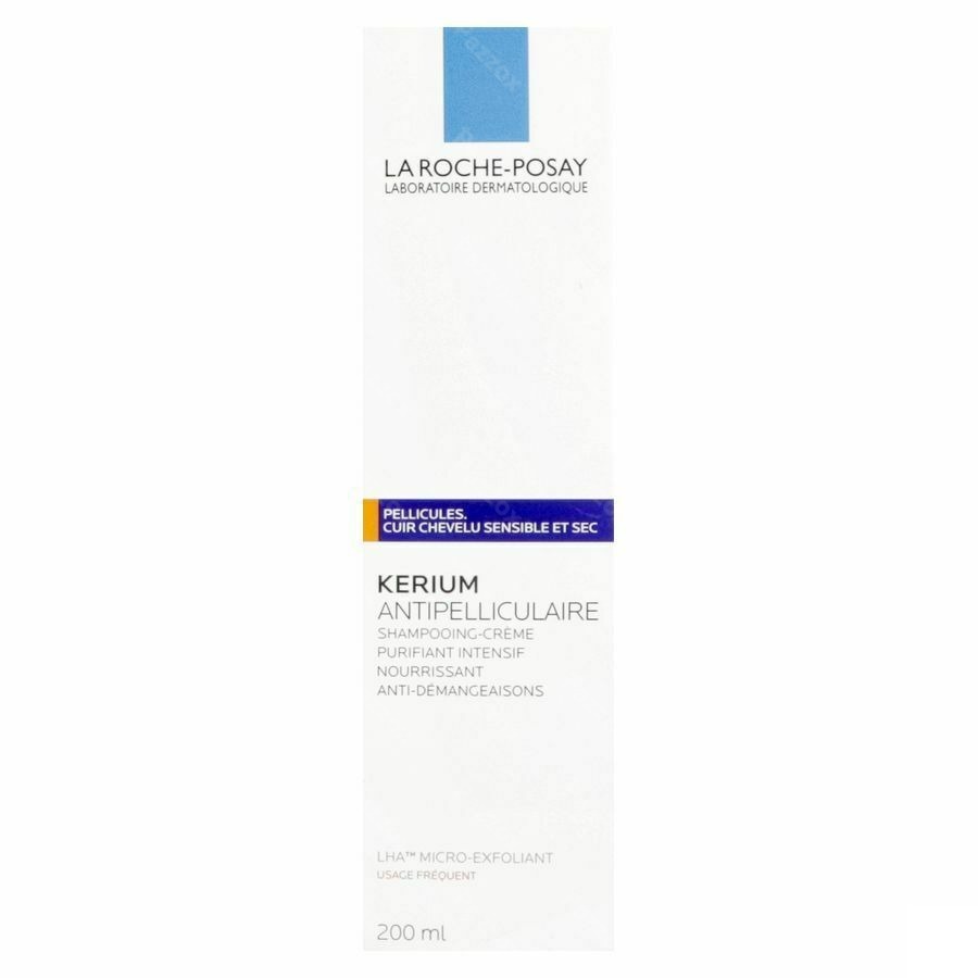 La Roche-Posay Kerium Anti Roos Shampoo-Crème Jeukende Hoofdhuid 200ml