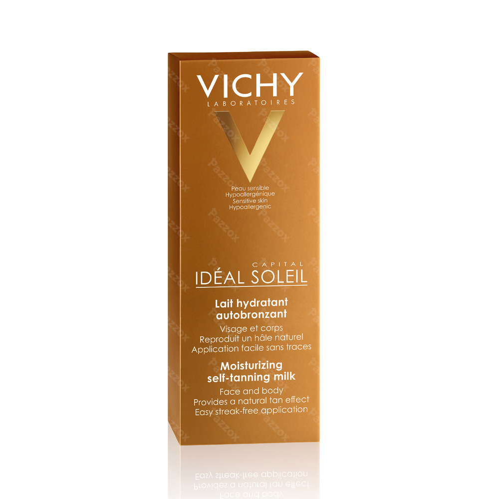 Vichy Cap Sol Melk Zelfbruin Gezicht&lich 100ml