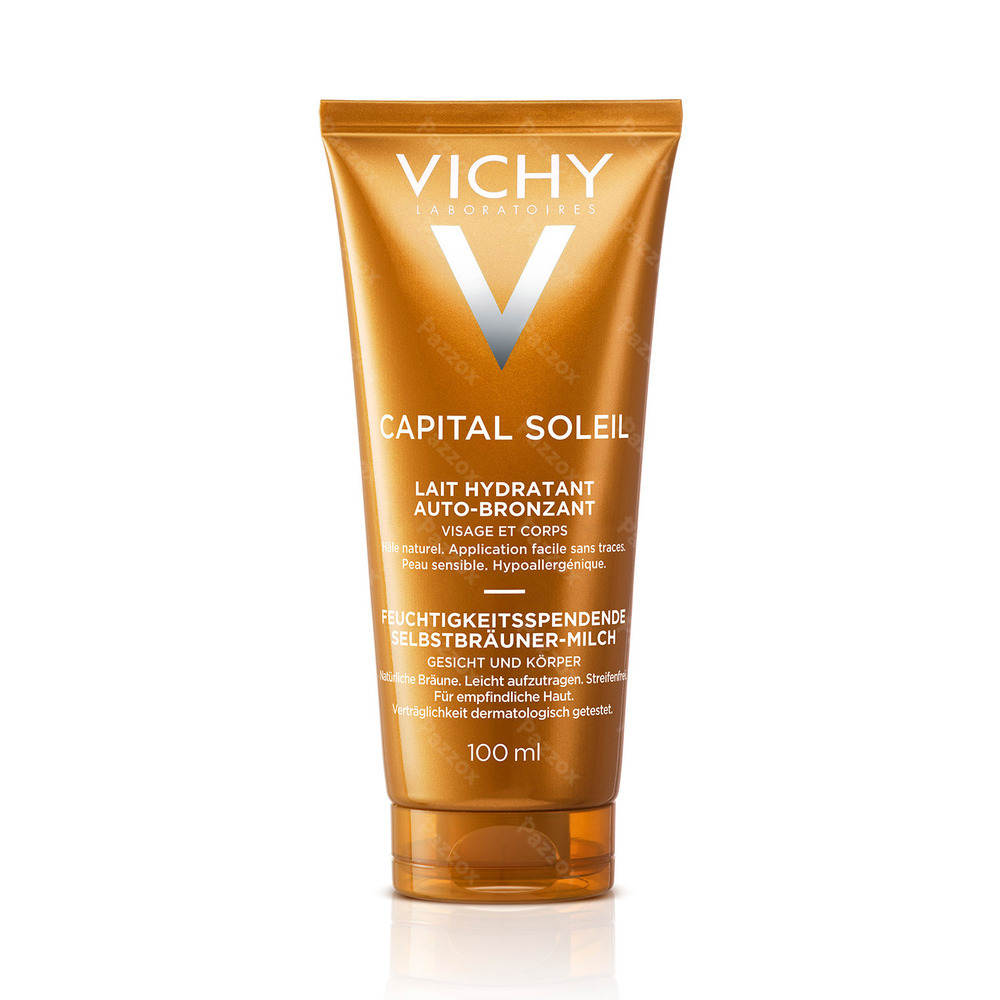 Vichy Cap Sol Melk Zelfbruin Gezicht&lich 100ml