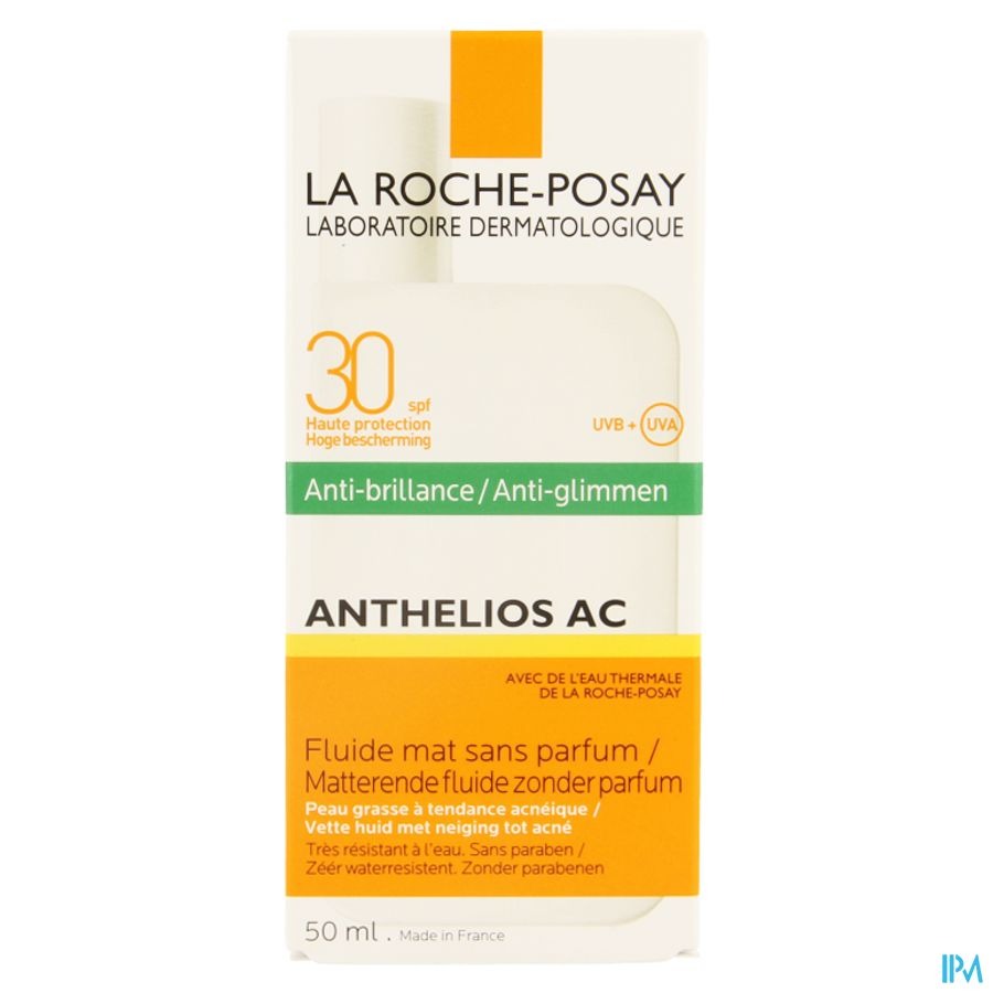 La Roche Posay Anthelios Fluide Ac Ip30 50ml
