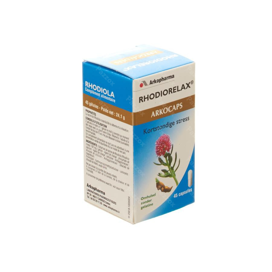Arkocaps Rhodio Relax Plantaardig 45