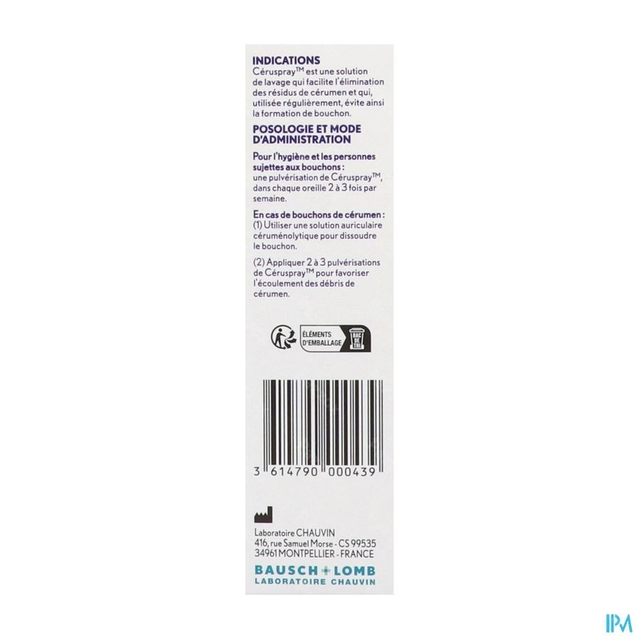 Ceruspray Ooroplossing 50ml