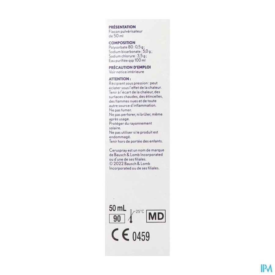Ceruspray Ooroplossing 50ml