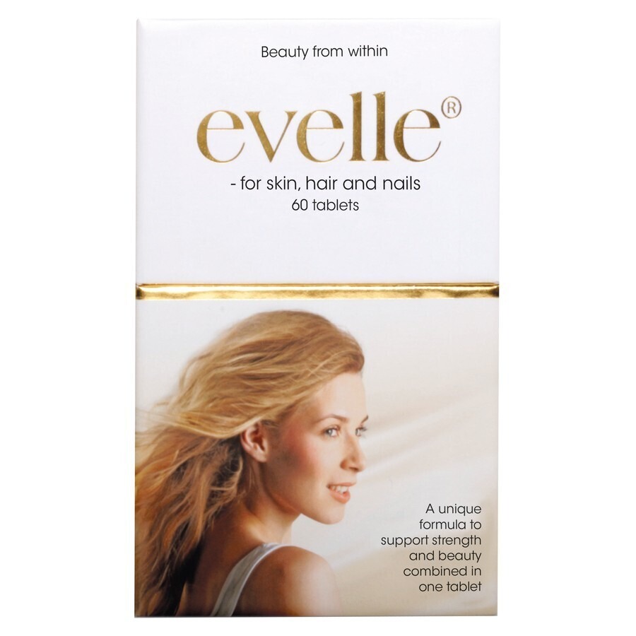 Pharma Nord Evelle Voedingssupplement Haar en Nagels 60 Tabletten