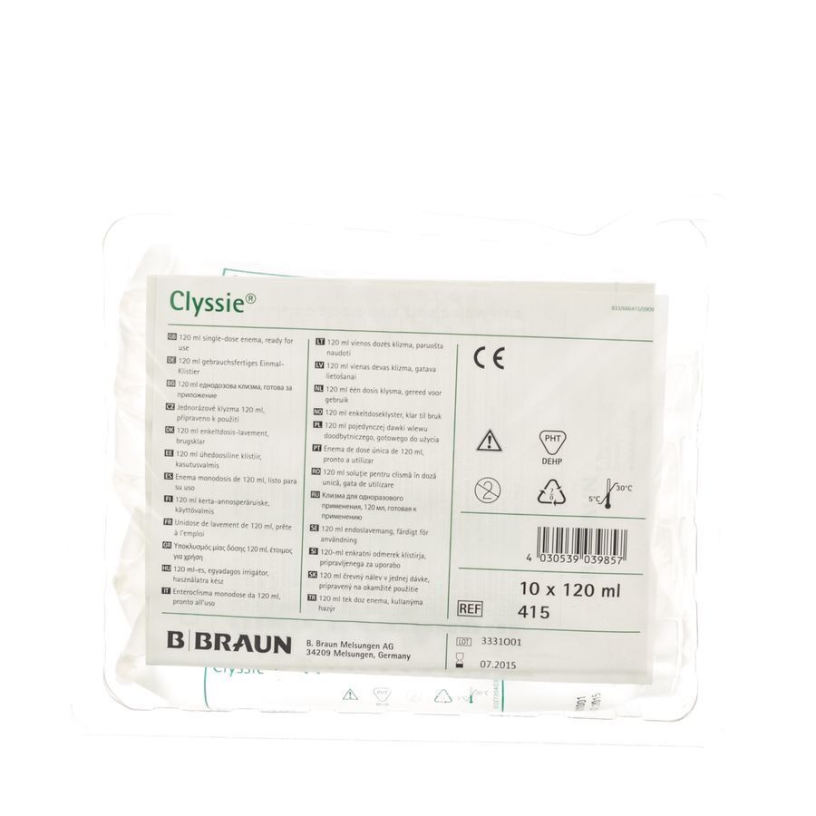 Clyssie Clysma 10x120ml 415