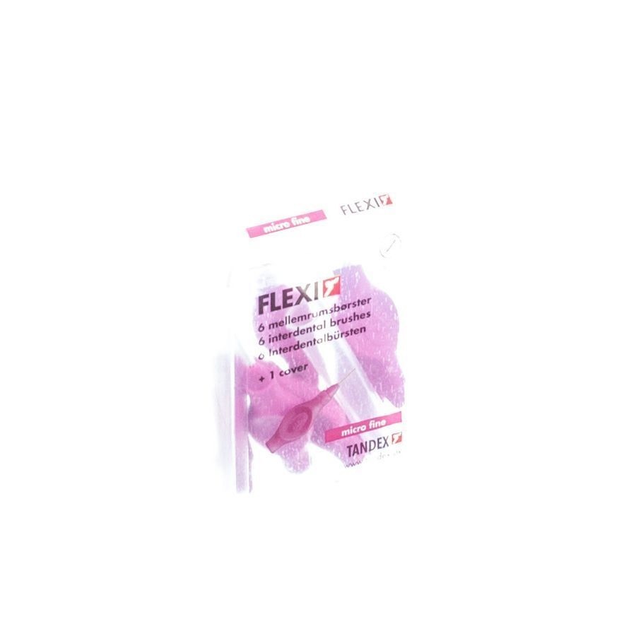 Flexi Fuchsia Borsteltje Micro Fine Interdentaal 6