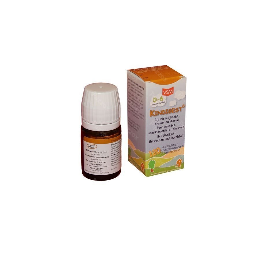 Kindigest Orale Vsm Tabl 120x100mg