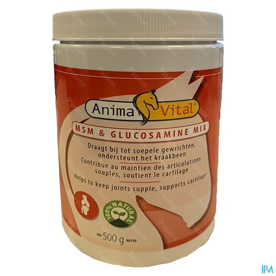 Animavital MSM Glucosamine 500mg