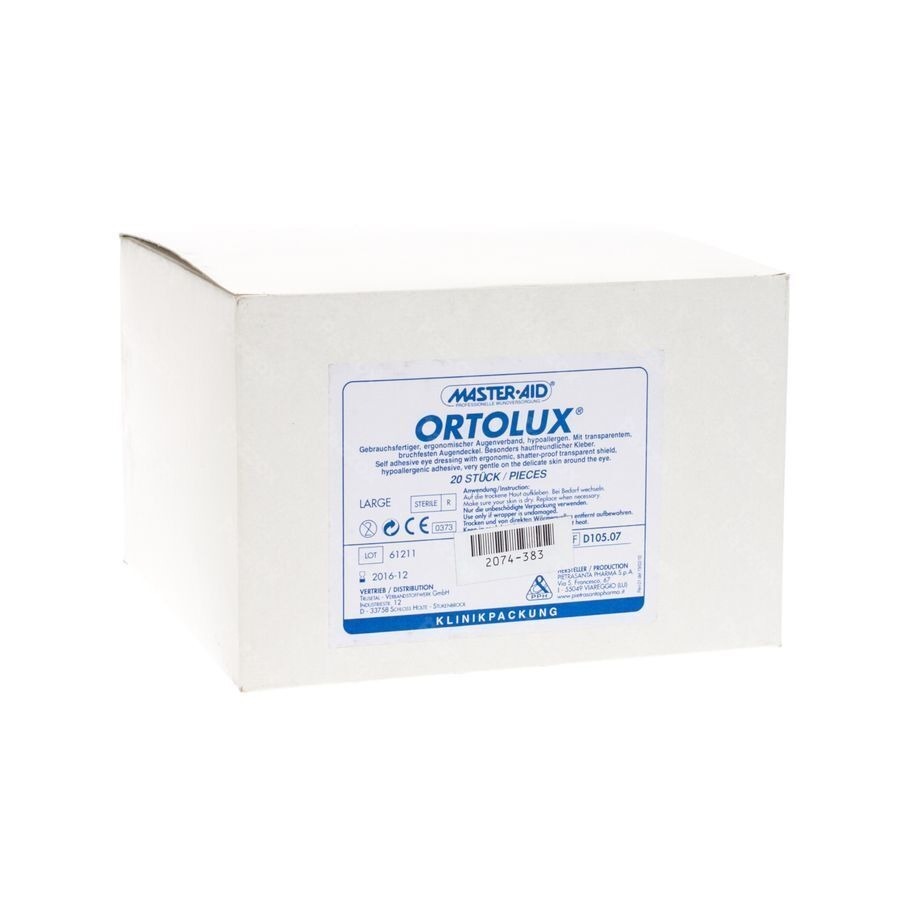 Ortolux Large Oogkompres 20 70108
