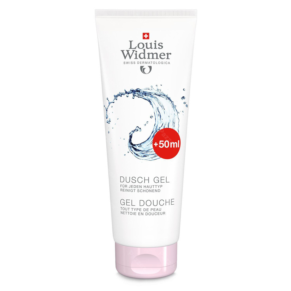 Louis Widmer Douchegel Geparfumeerd 200ml + 50ml Gratis