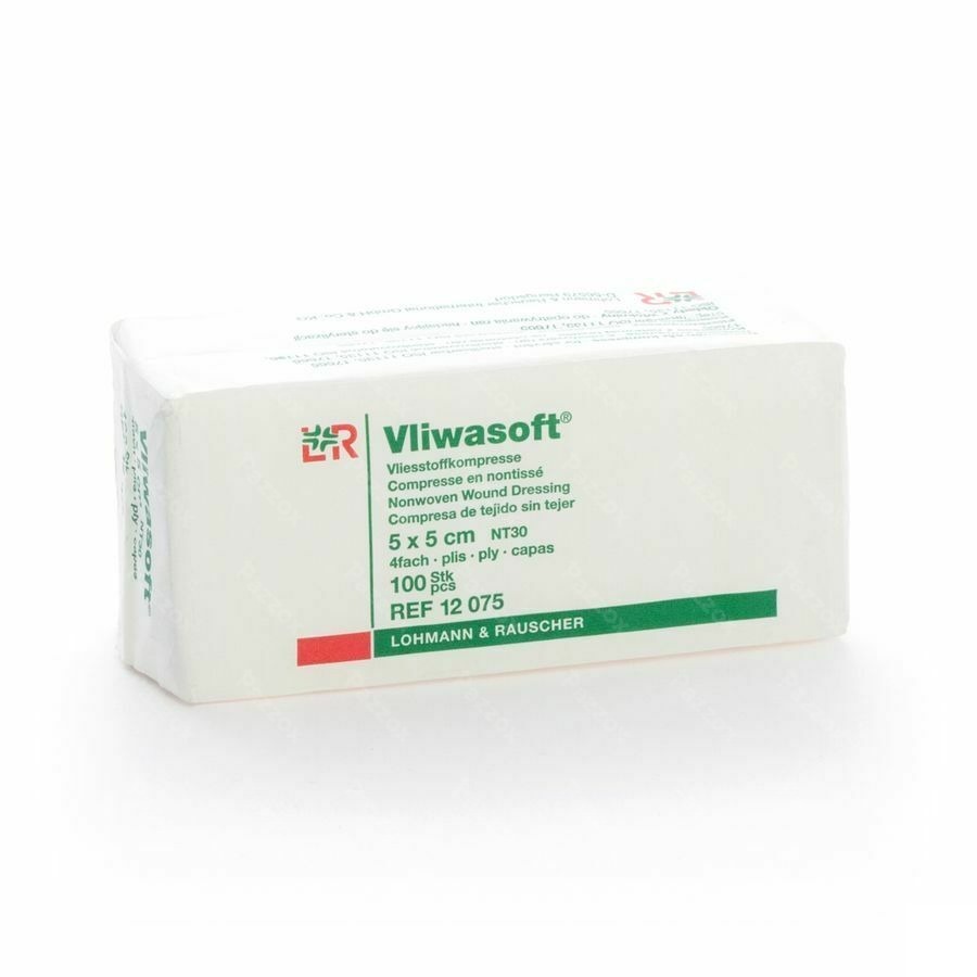 Vliwasoft Kp N/st 4pl 5x 5cm 100 12075