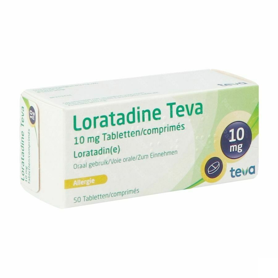 Loratadine Teva 10mg 50 Tabletten