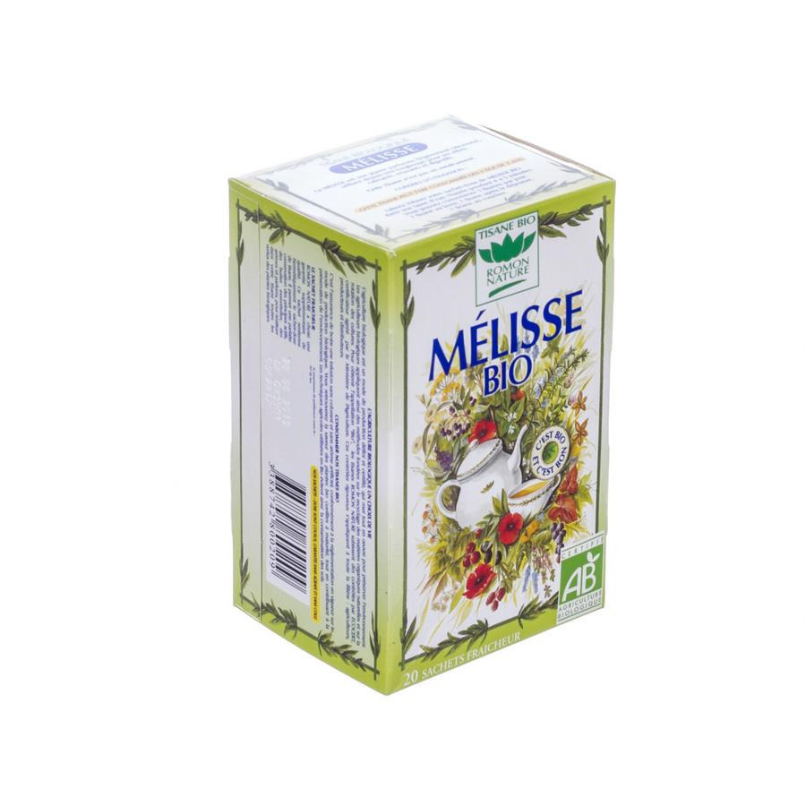 Tisane Romon Nature Citroenmelisse Bio Zakje 20