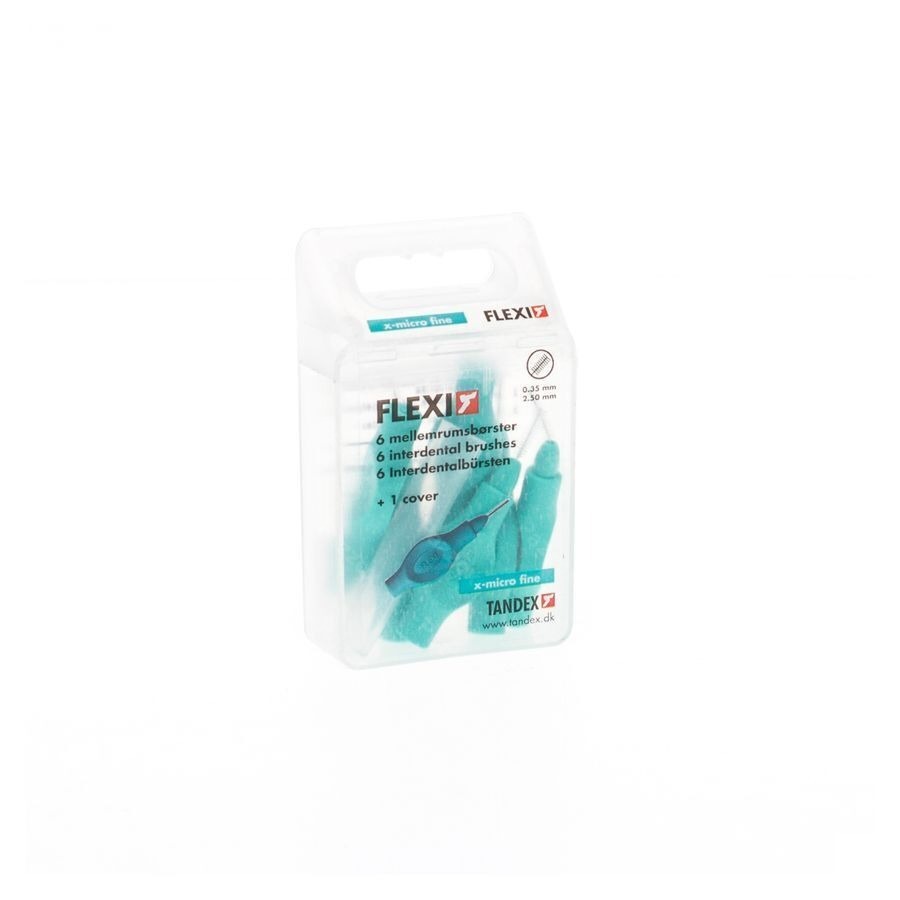 Flexi Turquoise Borsteltje Extra Micro Fine 6