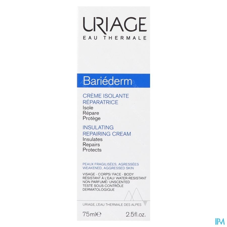 Uriage Bariéderm Isolerende en Herstellende Crème Gezicht en Lichaam 75ml