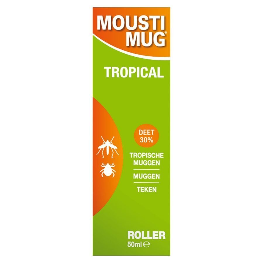 Moustimug Tropical Roller 30% DEET 50ml