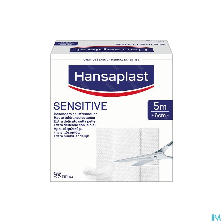 Hansaplast Med Soft Gev.huid Family Pack 5mx6cm