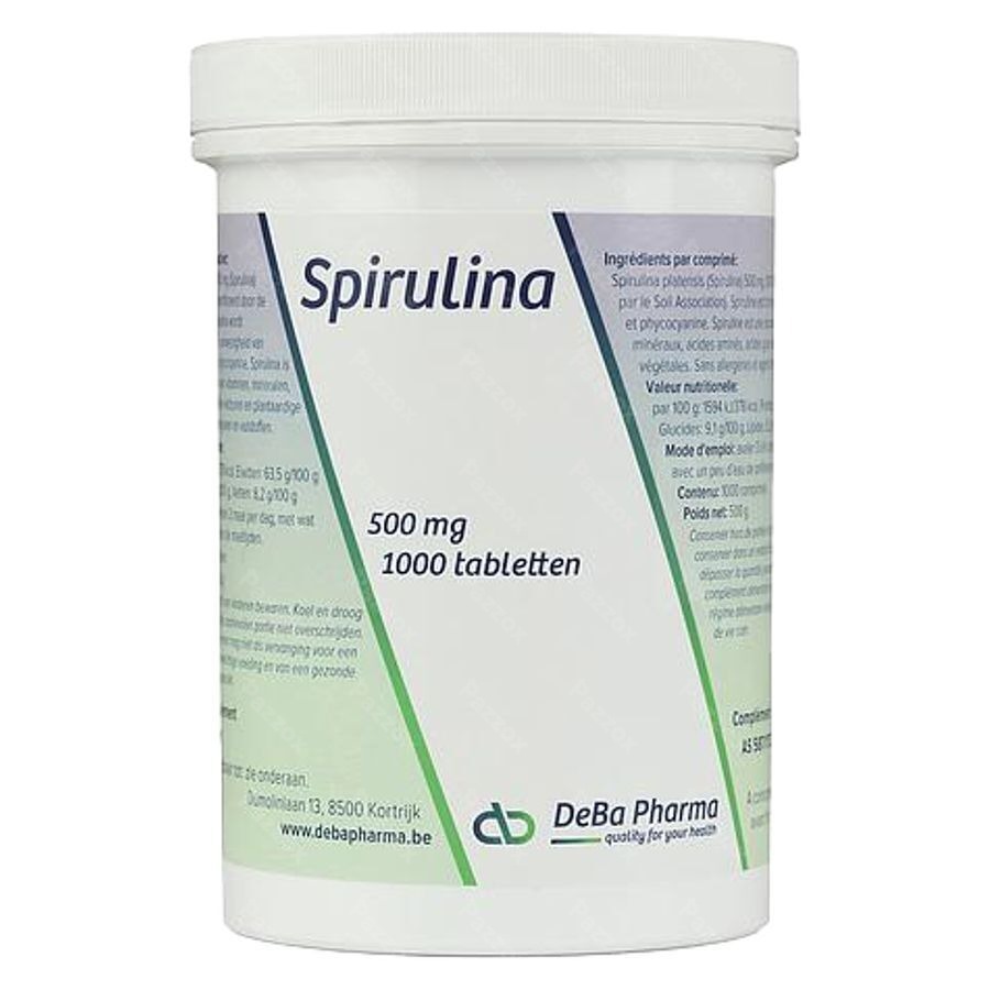Spirulina Comp 1000x500mg Deba