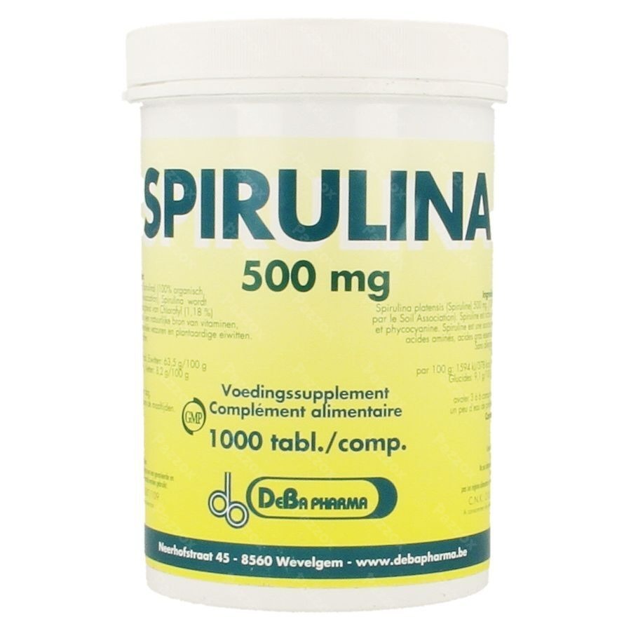 Spirulina Comp 1000x500mg Deba