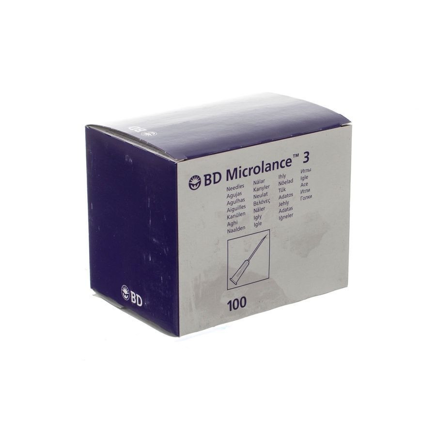 Bd Microlance 3 Naald 19g 1 Rb 1,1x40mm Creme 100