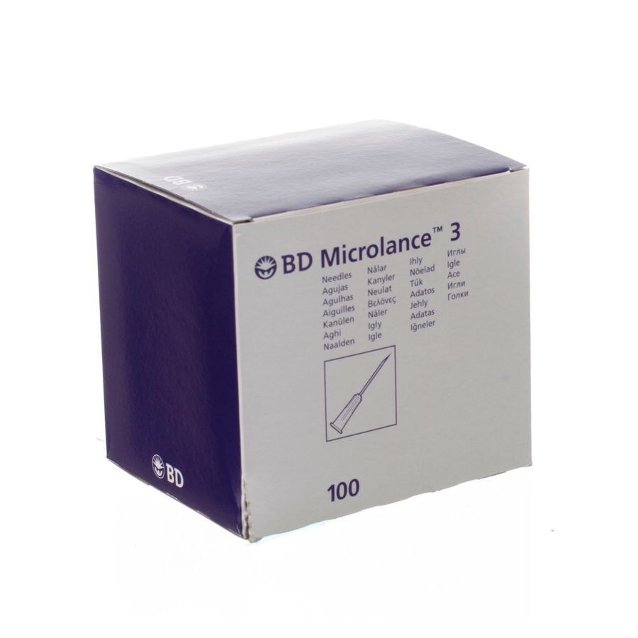 Bd Microlance 3 Naald 19g 2 Rb 1,1x50mm Creme 100