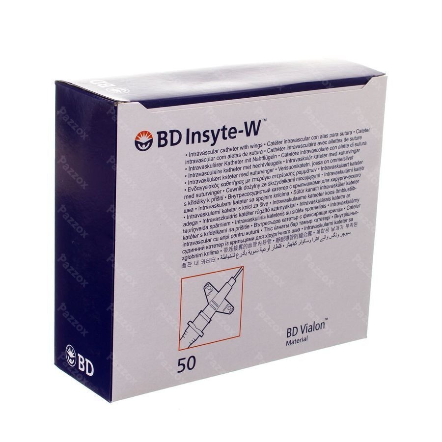 Bd Insyte-w Cath.iv 16g 2 1,7x45mm Grijs 50 381357